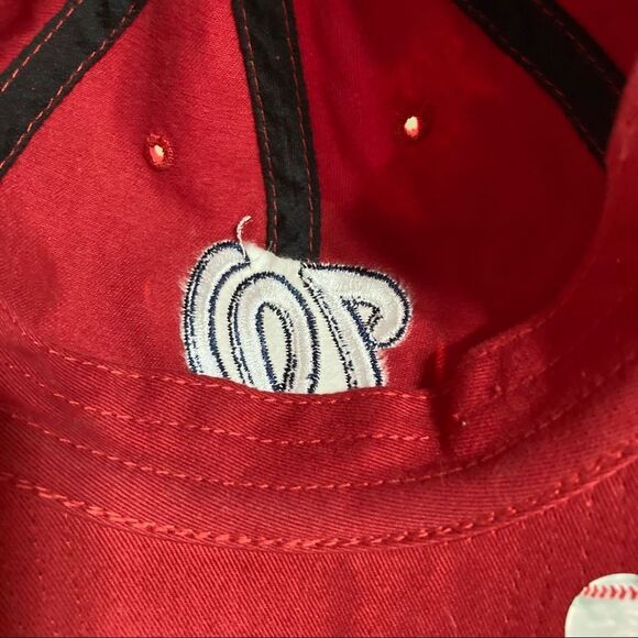 WASHINGTON NATIONALS MLB Baseball Red Stitched Cap Adjustable Belt and Buckle - Picture 10 of 12
